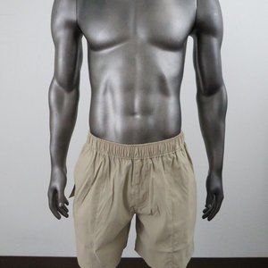 NWT Mens The North Face Class V Pull On Nylon Climbing Hiking Shorts Beige